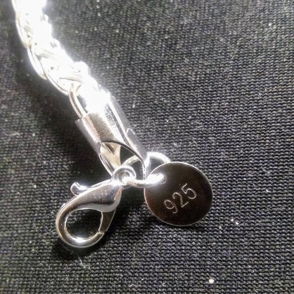 Krasnee NEW RopeTwisted Chain Bracelet 925 Silver - Picture 4 of 7